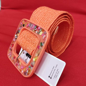 Bossa Nova Moda - Cinturón Naranja