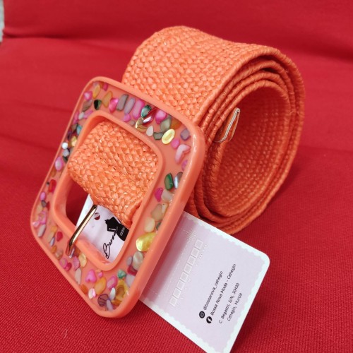 Bossa Nova Moda - Cinturón Naranja