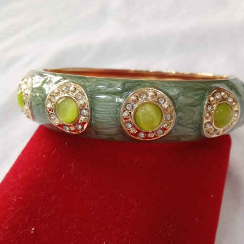 Bossa Nova Moda - Pulsera perla verde