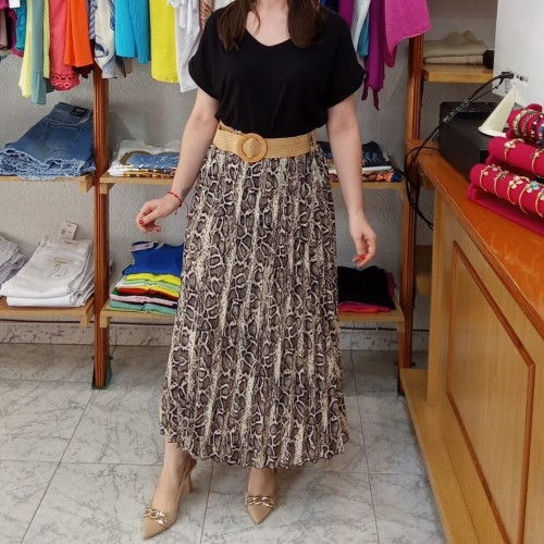 Bossa Nova Moda - Falda Amelie Serpiente
