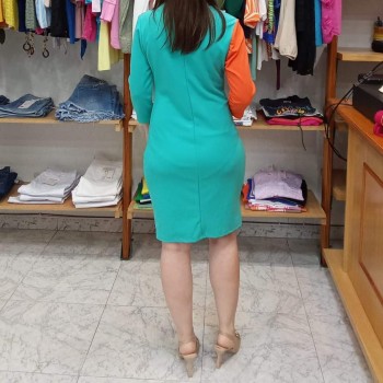 Bossa Nova Moda - Vestido Hillary Naranja 2