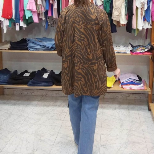Bossa Nova Moda - Chaqueta Gambia Tigre