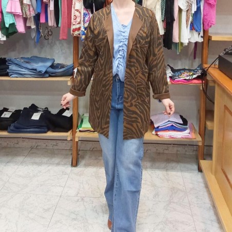 Bossa Nova Moda - Chaqueta Gambia Tigre