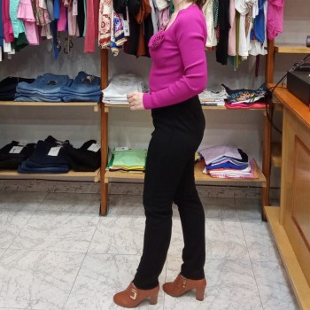 Bossa Nova Moda - Pantalón Teba Negro 2