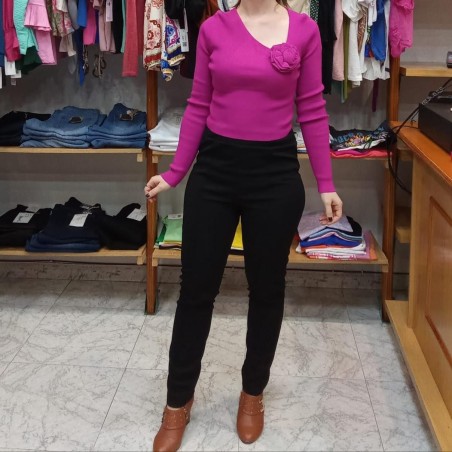 Bossa Nova Moda - Pantalón Teba Negro