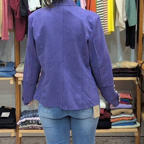 Bossa Nova Moda - Chaqueta Ébano Morada
