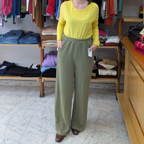 Bossa Nova Moda - Pantalón Hiedra Verde Oliva