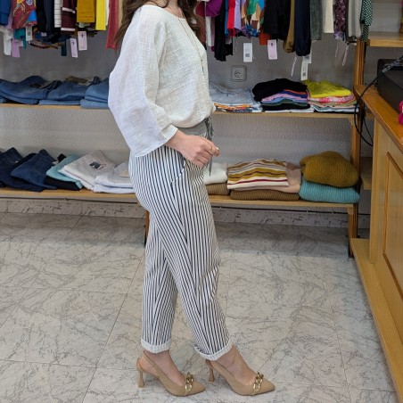 Bossa Nova Moda - Pantalón Aimar Rayas