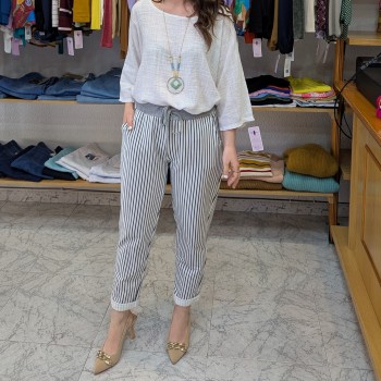 Bossa Nova Moda - Pantalón Aimar Rayas