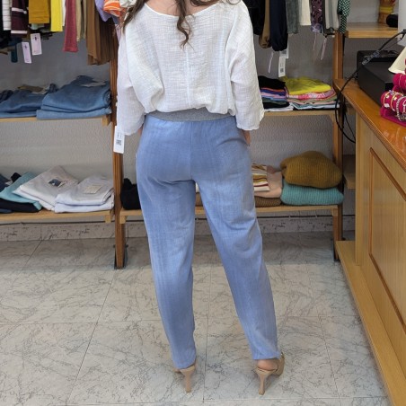 Bossa Nova Moda - Pantalón Aimar Azul