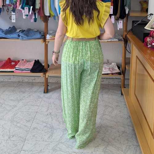 Bossa Nova Moda -  Pantalón Flor