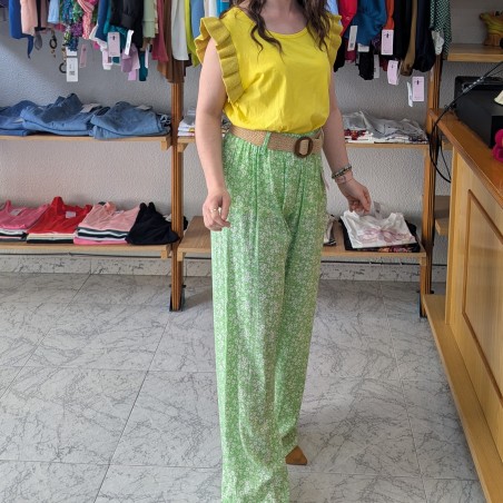 Bossa Nova Moda -  Pantalón Flor
