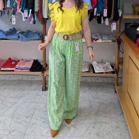 Bossa Nova Moda -  Pantalón Flor