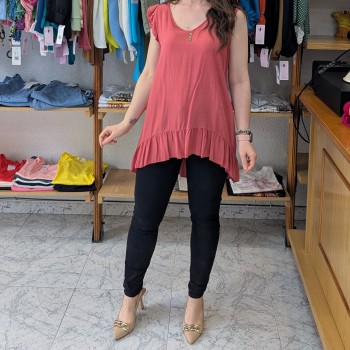 Bossa Nova Moda - Blusa Milos Coral 2