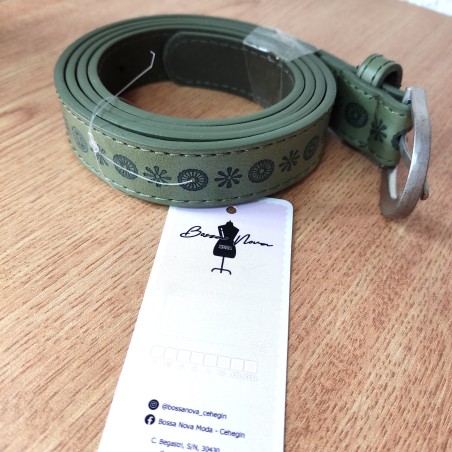 Bossa Nova Moda - Cinturón Andrea verde
