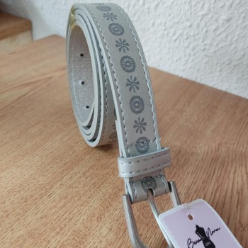 Bossa Nova Moda - Cinturón Andrea gris 2