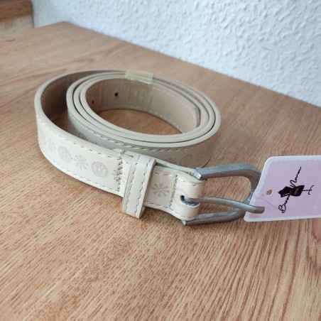 Bossa Nova Moda - Cinturón Andrea beige