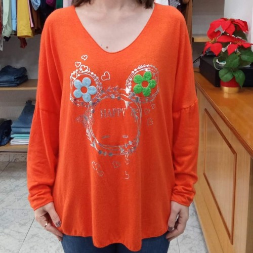 Bossa Nova Moda - Suéter Happy